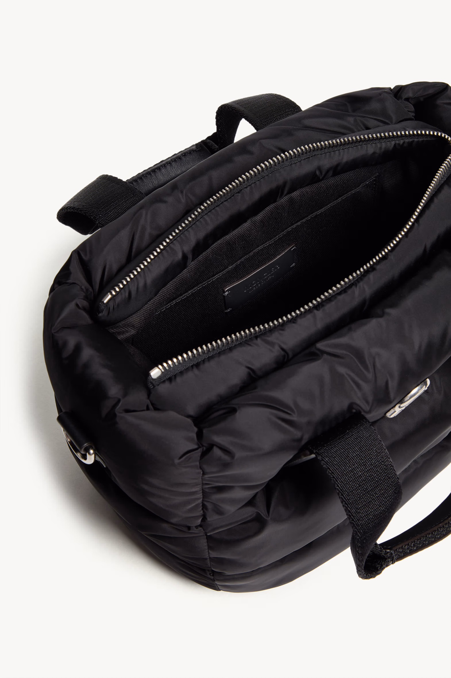 Mini-cabas imperméable Caradoc Femmes Noir Moncler 5
